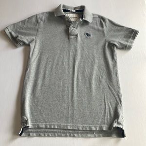 Abercrombie kids grey polo size XL…Great Condition!
